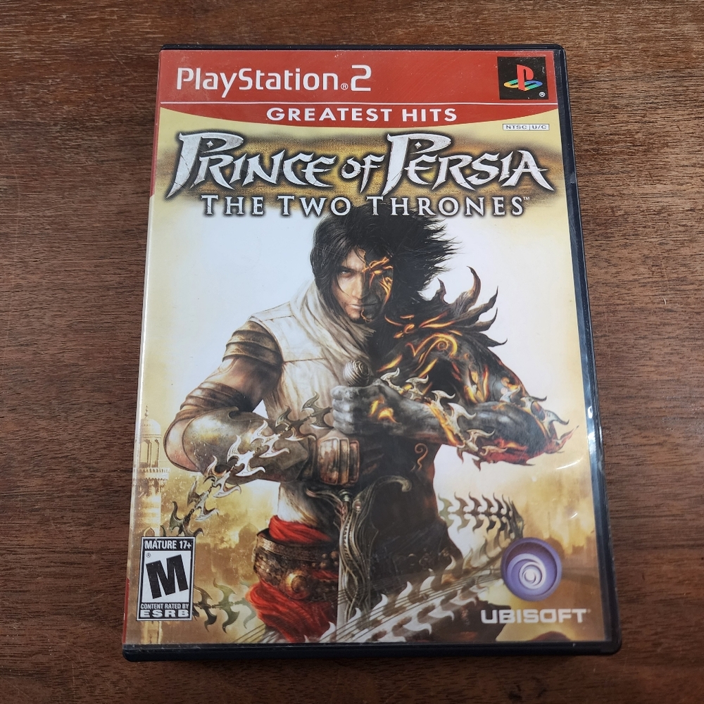 Sony Playstation 2 Prince Of Persia The Two Thrones Greatest Hits PS2 Game CIB